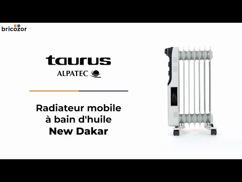 Radiateur mobile à bain d'huile New Dakar ALPATEC