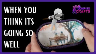Printing Dreams and encasing them in resin. Will it work?