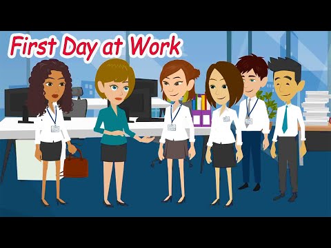 Dora Ep5 First Day At Work English for Beginner | English Speaking Course