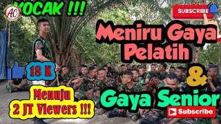 Download lagu Hiburan prajurit di waktu istirahat - Aksi Lucu Prajurit Remaja Baru Meniru gaya pelatih part 2 mp3