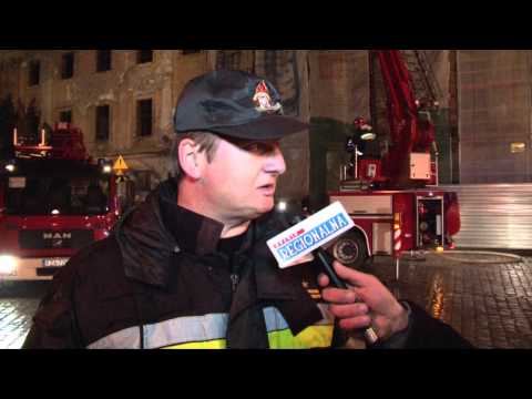 Pożar żarskiego kompleksu pałacowo -- zamkowego