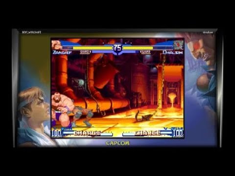 Street Fighter Alpha 3 Online battle