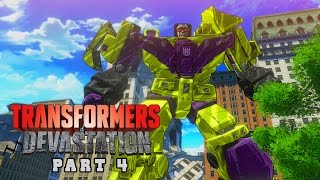 Transformers Devastation Walkthrough - Part 4 - Devastator (1080p/60fps)