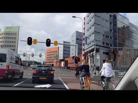 *FROM CAR, ONLY OPENING* emma brug zuidhorn// dutch lifting bridge