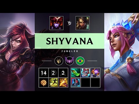 Shyvana Jungle vs Nidalee - BR Master Patch 25.14