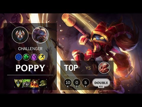 Poppy Top vs Vladimir - EUW Challenger Patch 10.7