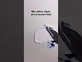 [Easy]How to make grey colour with acrylic paint#shorts