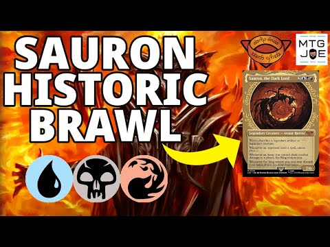 Historic Brawl with Sauron the Dark Lord | MTG Arena