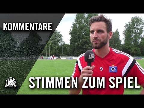 Die Stimmen zum Spiel (Rasensport Uetersen - Hamburger SV III, Testspiel) | ELBKICK.TV