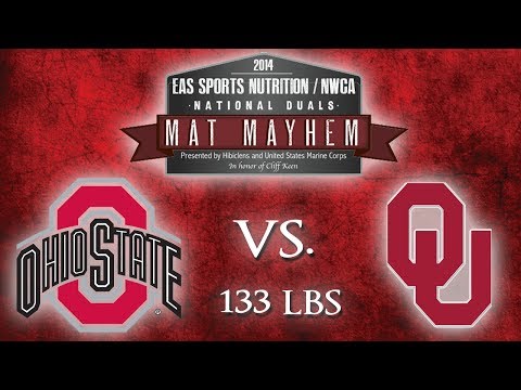 133 Johnni DiJulius v Cody Brewer - 2014 EAS / NWCA D1 National Duals - [Ohio vs OU]