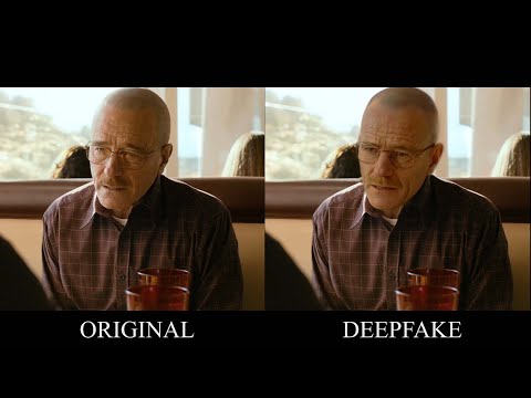 De-aging Walter White in El Camino [DeepFake]