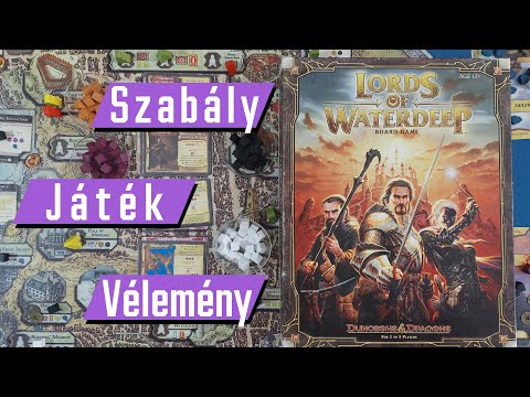 Lords of Waterdeep | Végigjátszás | Játékszabály - PumiGame
