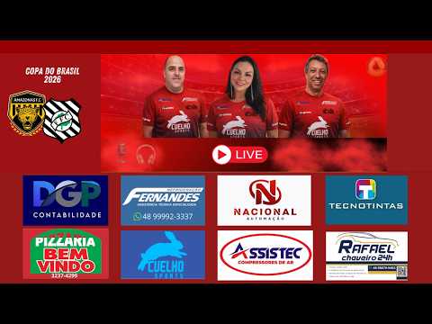 Futebol ao Vivo; Amazonas x Figueirense