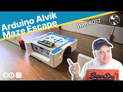 YouTube thumbnail for Arduino Alvik Maze Navigation - From Wall Following to SLAM