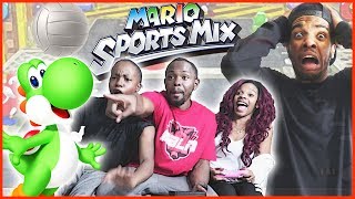 EPIC BINGO MATCH! WINNER TAKE ALL! - Mario Sports Mix Volleyball Wii U Gameplay