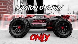 Jump higher, crash harder - Kraton owners only - custom parts