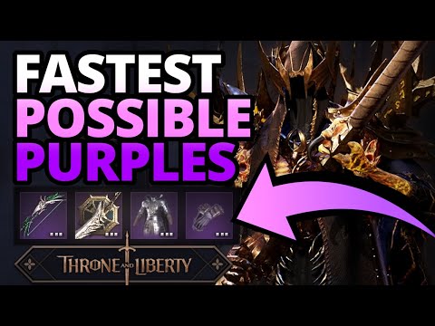 How to get PURPLE gear (FAST and EARLY Methods) - Throne and Liberty