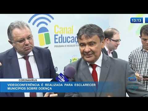 O DIA NEWS  03 03 20  VideoconfereÌ‚ncia eÌ realizada para esclarecer municiÌpios sobre o Coronavi
