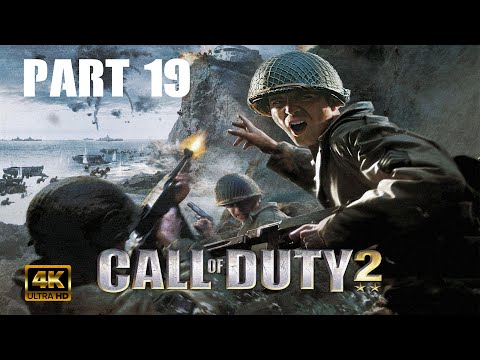 Call of Duty 2 4K UHD Gameplay Walkthrough Part 19 (The Brigade Box)