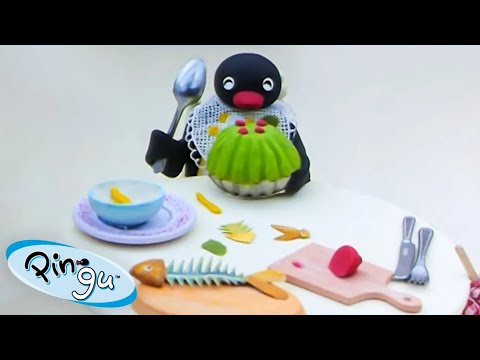 Eating with Pingu 🐧 | Fisher-Price | Cartoons For Kids