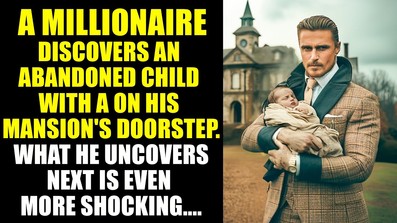 A MILLIONAIRE Found An ABANDONED BABY Right Outside His Villa Doorstep... He Was SHOCKED When...