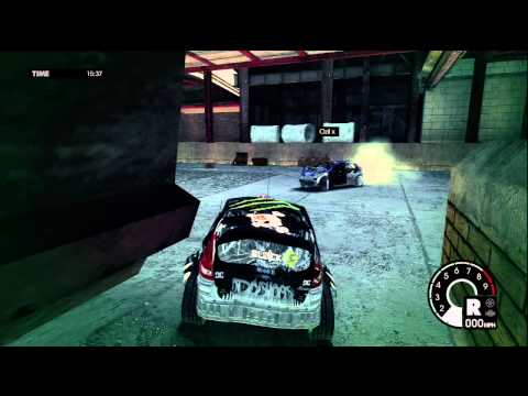 Dirt 3 Gameplay online Loop In Tunnel Joyride!!