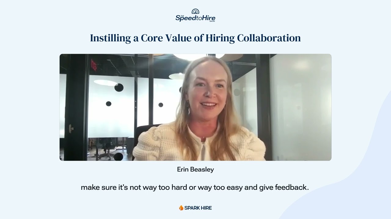 Instilling a core value of hiring collaboration