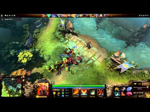 DOTA 2 - Legion Commander vs Invoker
