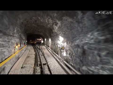 4K Eine seltene Führerstandsmitfahrt in Jungfraubahn Schweiz | Von Jungfraujoch bis Kleine Scheidegg