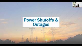 Power Shutoffs & Outages Tips