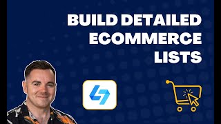 How To Build Detailed Lists Of eCommerce Brands