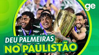 PALMEIRAS VENCE NOVORIZONTINO E CONQUISTA 27º TÍTULO DO PAULISTÃO | GLOBO ESPORTE | ge.globo