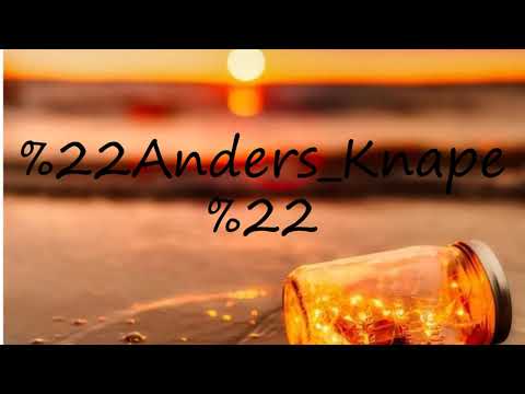 How to pronounce "Anders Knape"?