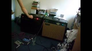 Using two Mesa Boogie amps as clean/distortion channels with A/B box