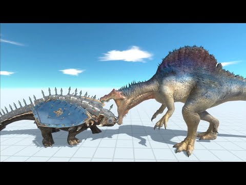 Super Protected Ankylosaurus VS All Units - Animal Revolt Battle Simulator