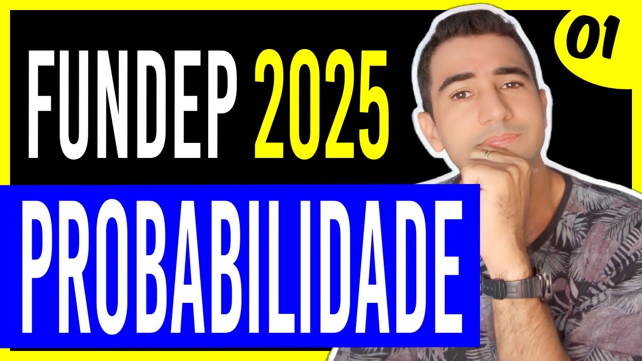 Aprenda PROBABILIDADE da banca FUNDEP 2025 em 5 minutos