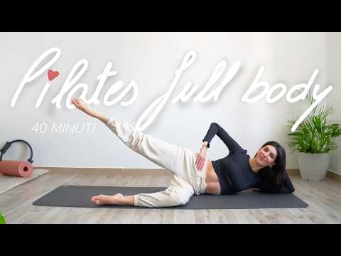 40Min Full Body TONING PILATES Workout | Core, Glutes, Legs, Arms & Back