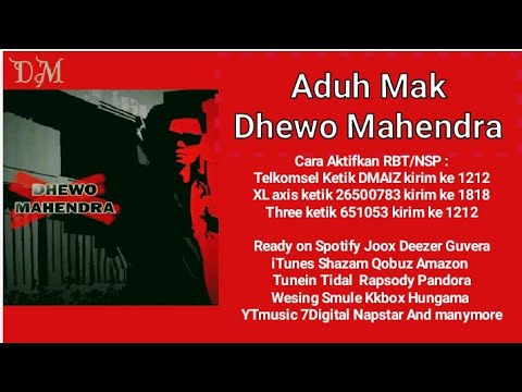 #aduhmak #satuhati #dhewomahendra Aduh Mak - Dhewo Mahendra (Official Video Lyric)