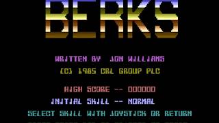 Berks [Commodore 16 | Plus/4 game]