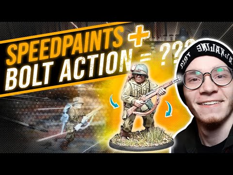 The Most EFFECTIVE Way To Paint Bolt Action | Miniature Painting POV