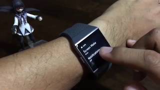 Fitbit Ionic - About Notifications