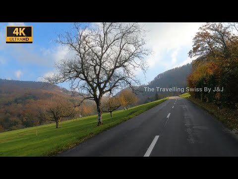 Switzerland Village | A Motorcycle Ride Through The Swiss Countryside | Aesch, Basel-Landschaft