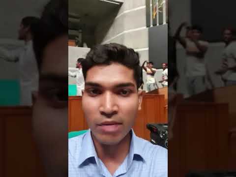 সংসদ ভবনের ভিতর আমাদের তরুণ সংসদ সদস্যরা আনন্দের সাথে