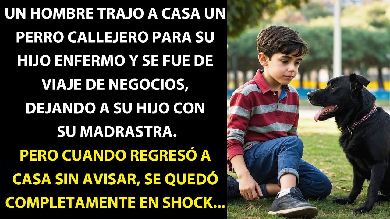 UN PADRE COMPRÓ UN PERRO PARA PROTEGER A SU HIJO. UN DÍA, EL PERRO SE VOLVIÓ EXTRAÑO...