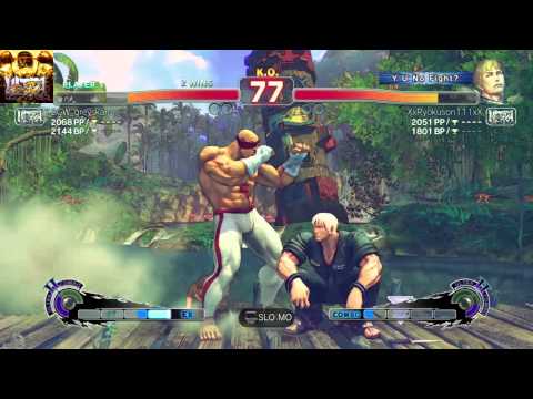 BCW_greyskarr (Sagat) Vs Ryokuson111 (Cody) USF4 PS4