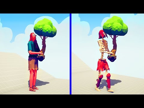 EVERY UNIT TURNED INTO SKELETON | TABS - Totally Accurate Battle Simulator