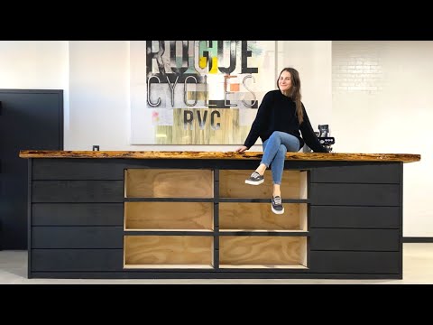 BUILDING CUSTOM SHOP COUNTERS FOR THE RETAIL STORE! | HOW TO