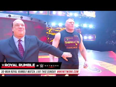 Brock Lesnar goes face to face with Goldberg and The Undertaker  Raw, Jan  23, 2017