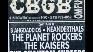 The Kaisers "Talkin bout you" audio CBGBs 1995