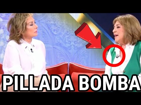 PILLADA a MICRO ABIERTO de Carmen Maura en TardeAR delante de Ana Rosa